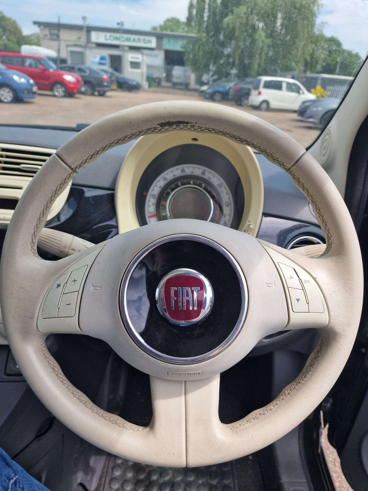 
								Fiat 500 Black 2014 Auto full									